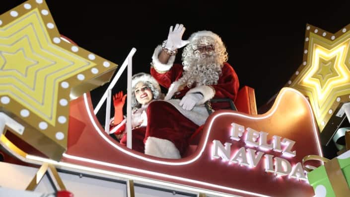 Desfile navideño recorrerá las diferentes zonas de la captial. Foto: Muniguate