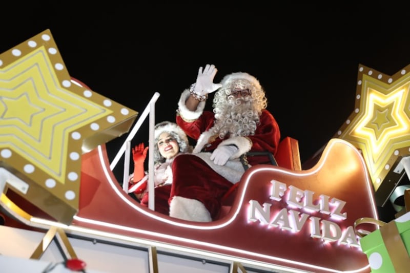 Desfile navideño recorrerá las diferentes zonas de la captial. Foto: Muniguate