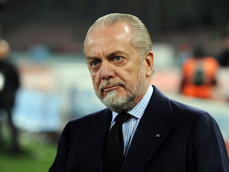 Presidente del Napoli se niega a fichar jugadores africanos