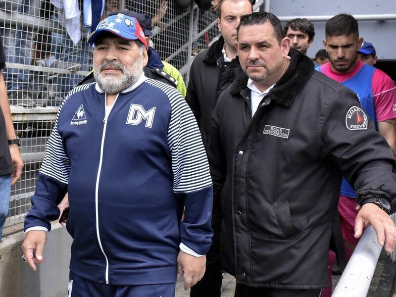Maradona queda fuera de Gimnasia
