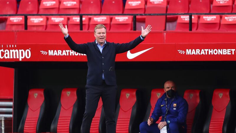 Federación Española de Fútbol sanciona a Ronald Koeman con dos partidos de suspensión