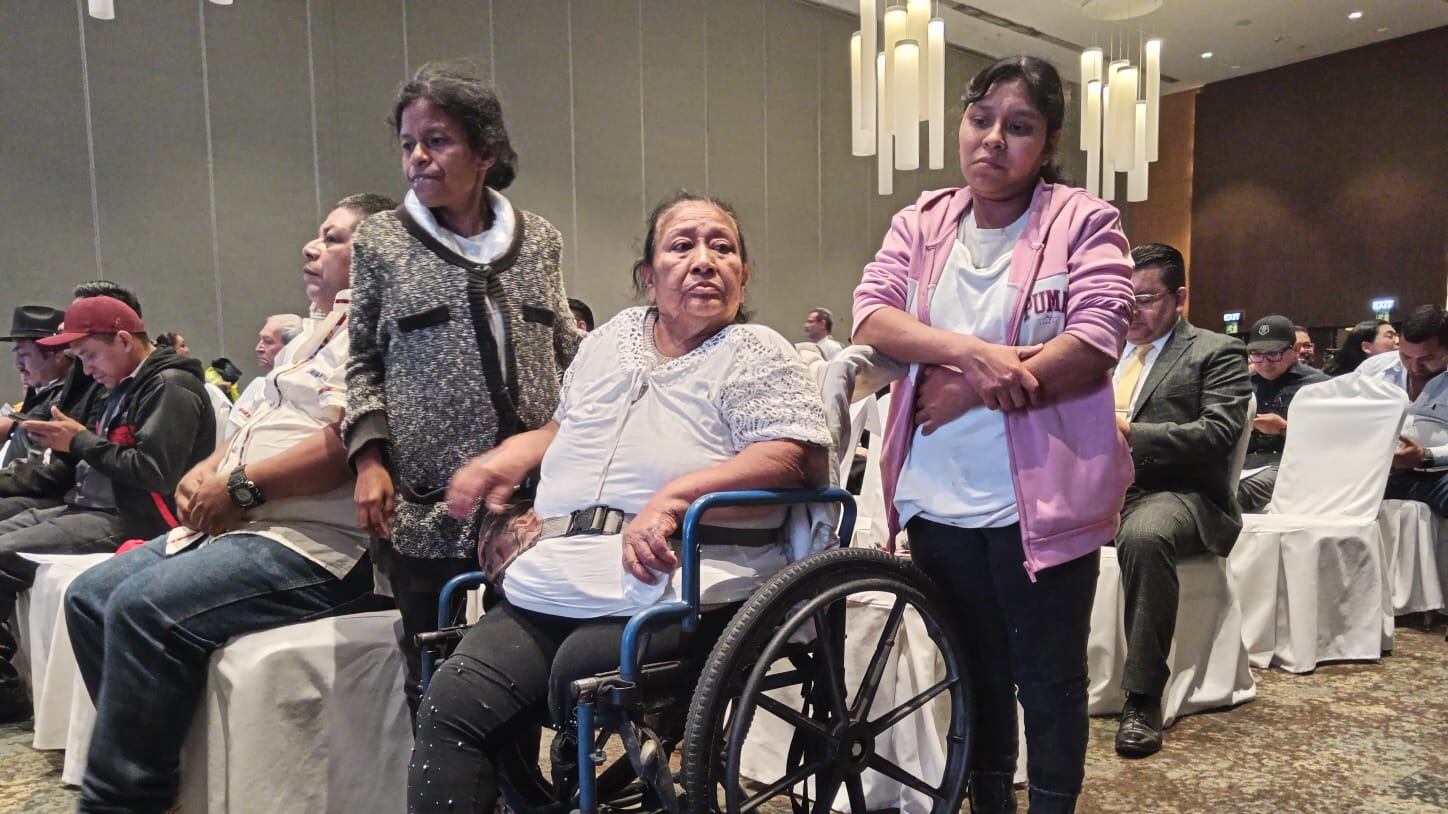 A la señora Aracely Chon Díaz, de 65 años, le amputaron la pierna luego de haber sido atropellada en el Periférico por un conductor ebrio. Foto: Kenneth Monzón
