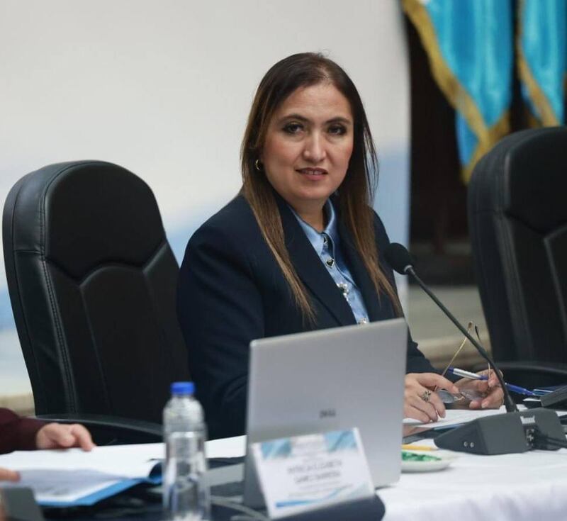 Claudia Paredes, preside la CSJ.