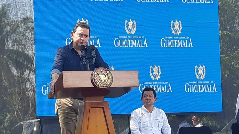 Jimmy Morales: "Pregúnteles a ellos y esa sería la calificación"