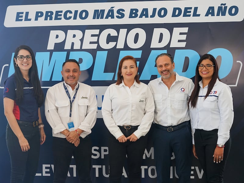 Adquiere tu vehículo en Grupo Q a “Precio de Empleado”