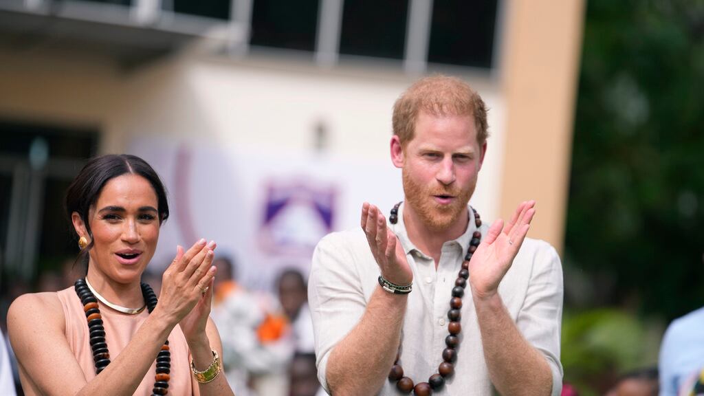 Harry y Meghan en Nigeria