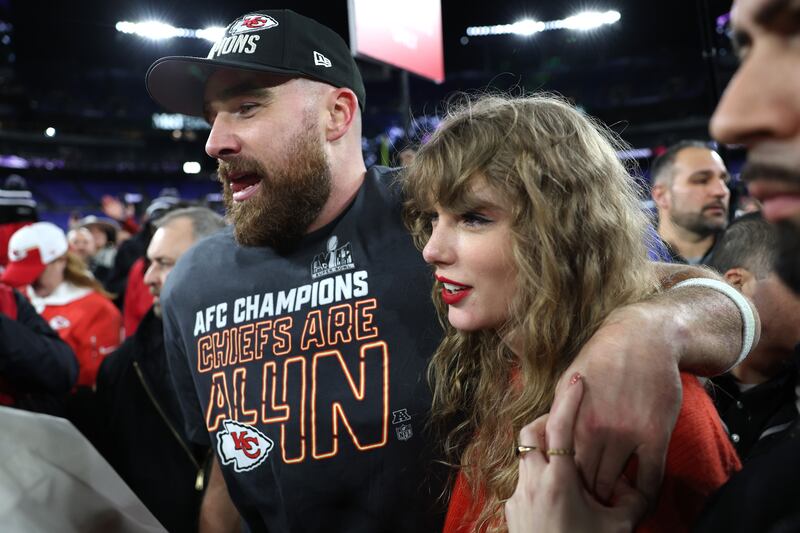 Taylor Swift y Travis Kelce