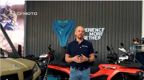 Juan Pablo Gálvez, gerente general de CF MOTO.