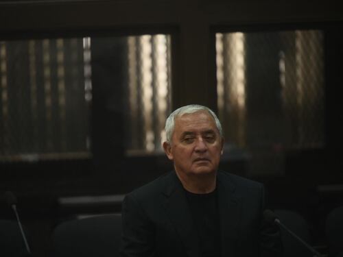 Expresidente Otto Pérez declarará como testigo en juicio por caso Cumbre de Alaska