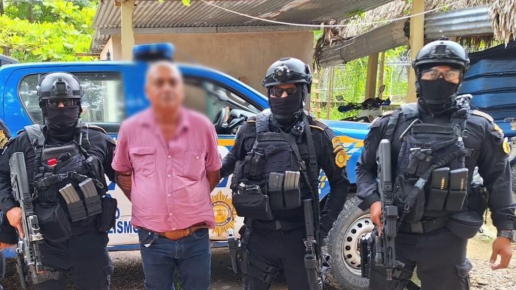 Ronaldo Ventura Alvarado, de 61 años, alias “Bigotes”. Foto PNC