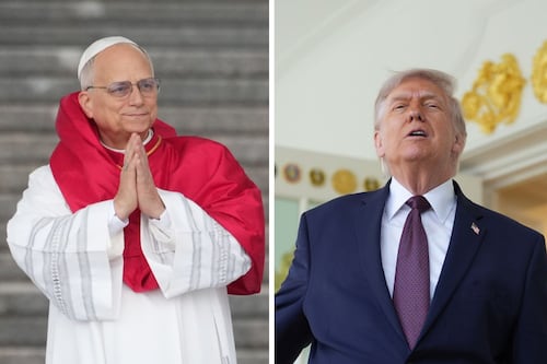 Trump arremete contra el papa León XIV: “No hay nada por lo que disculparse”