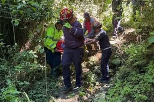 Identifican a mujer que estuvo desaparecida más de 2 días en un barranco