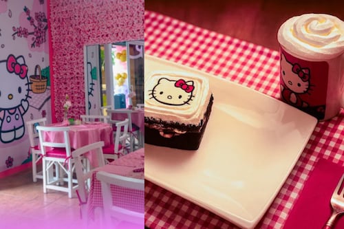 ¡Para los fans de Hello Kitty! La cafetería viral que debes visitar