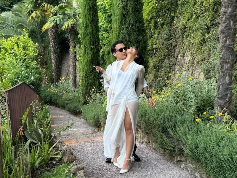 Christian Nodal y Ángela Aguilar