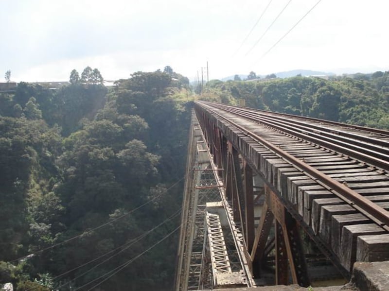 Puente ferroviario Las Vacas.