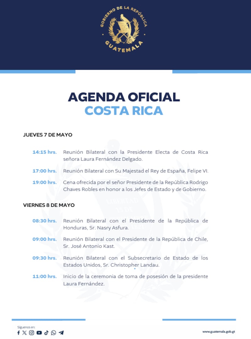 Agenda.