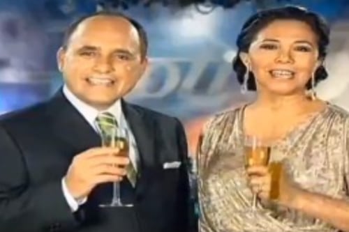 Viralizan anuncio de Año Nuevo de Maritza Ruiz y Luis Pellecer