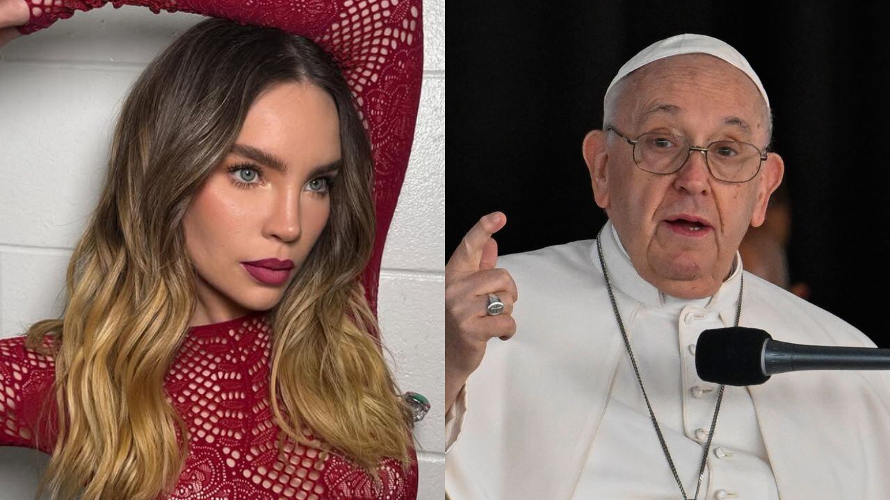 Belinda y el Papa Francisco