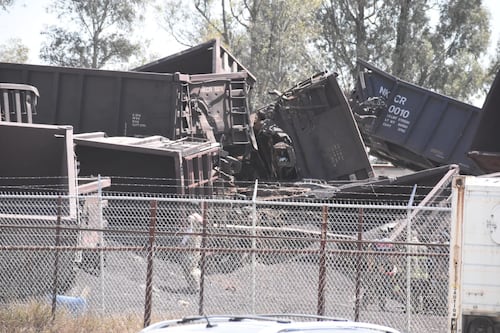 Brutal descarrilamiento de tren en Aguascalientes: un muerto y varios heridos