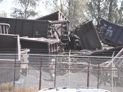 Brutal descarrilamiento de tren en Aguascalientes: un muerto y varios heridos