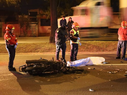 Motorista fallece en el Anillo Periférico en horas de la madrugada