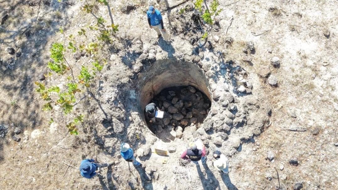 Las autoridades investigan el hallazgo. Foto: MP