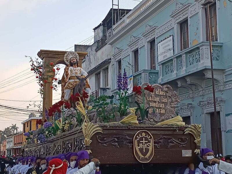 ¡Así comienza la Semana Santa!