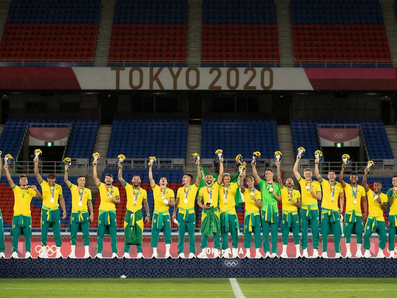 Brasil se lleva el oro en el futbol masculino tras derrotar a España en tiempos extras