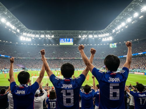 Aficionados japoneses limpian estadio tras debutar con Países Bajos en el Mundial