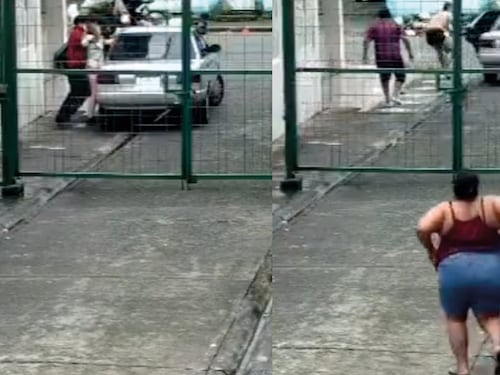 VIDEO. Cámara capta secuestro de mujer frente a su vivienda en Ecuador