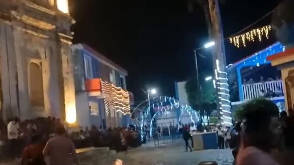 Captan momento exacto de explosión en Alta Verapaz