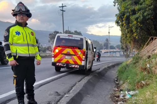 Conductores alertan de cadáver abandonado en la ruta al Pacífico