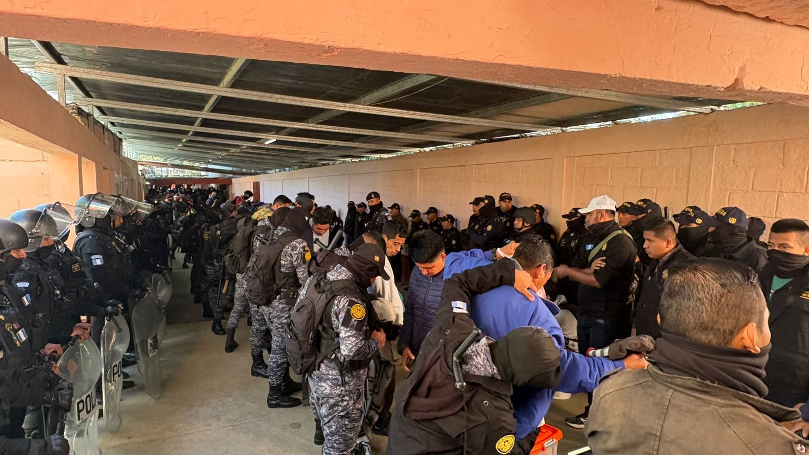 Requisa en Pavón. Foto: SP