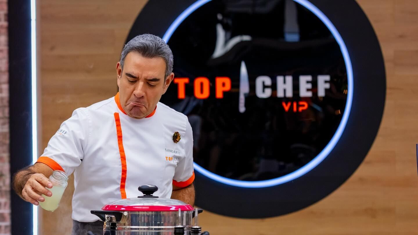 Héctor Sandarti brilló en la competencia por sus platillos típicos de Guatemala. Foto: Héctor Sandarti