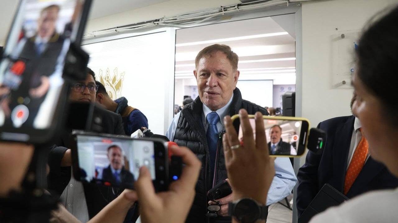 Luis Contreras, presidente del Legislativo.