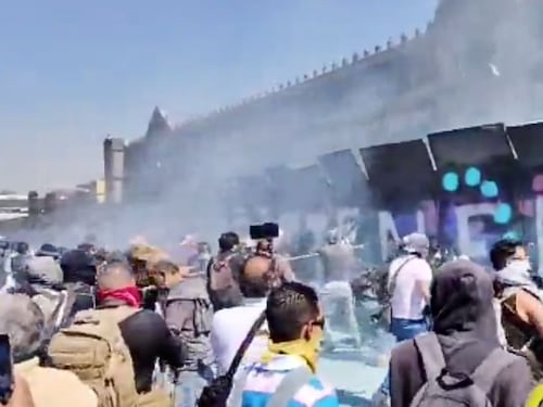 Marcha Generación Z en México: enfrentamiento entre policías y encapuchados