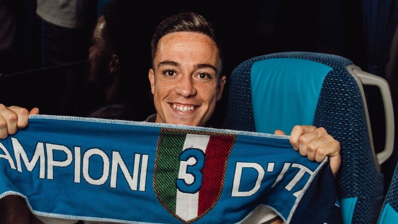 De esta manera celebró la ciudad de Nápoles el título de Serie A