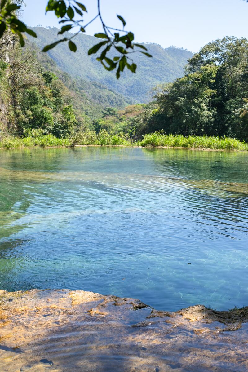 Monumento Natural Semuc Champey. Foto: Conap