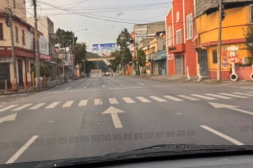 Así luce la Ciudad de Guatemala en este último domingo del año