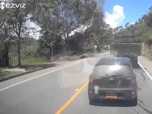 Revelan impactante video del atentado en Colombia que dejó siete personas muertas