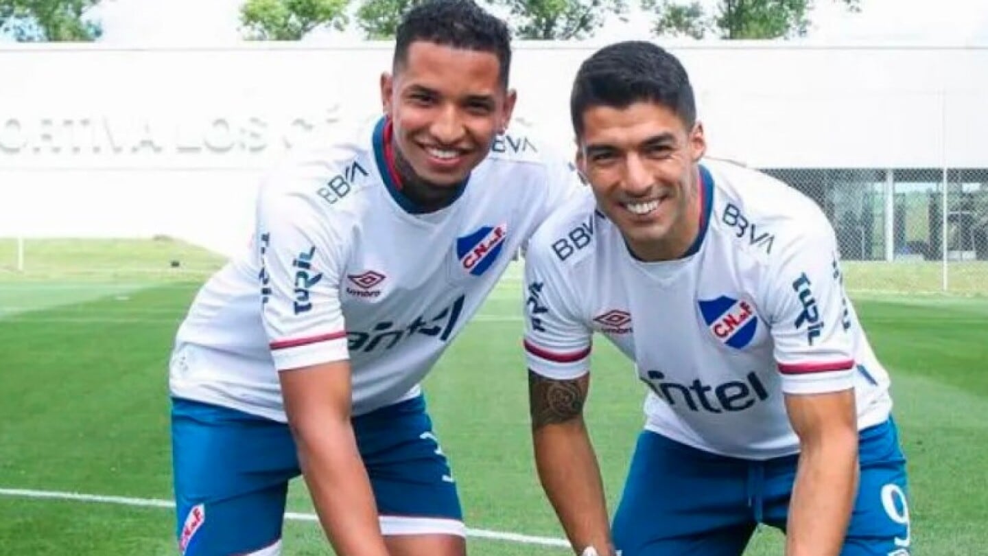 Juan Izquierdo y Luis Suárez