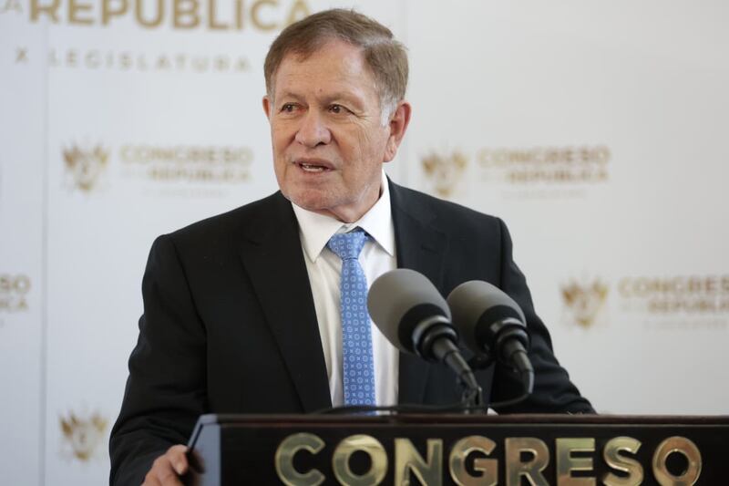 El presidente del Congreso, Luis Contreras