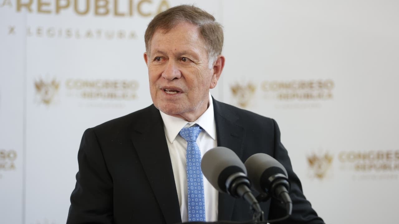 El presidente del Congreso, Luis Contreras