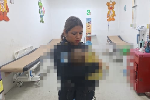 Rescatan a bebé abandonada a un costado de la línea férrea en Suchitepéquez