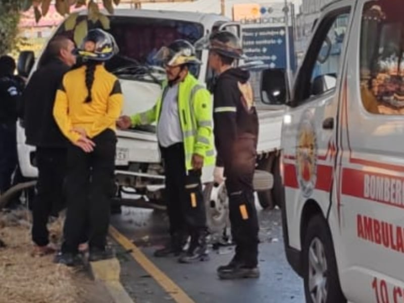 Las escenas posteriores al accidente donde murió una mujer en la Roosevelt