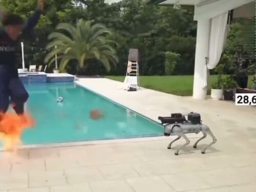 iShowSpeed casi es quemado por su propio perro robot: Así fue el inusual momento