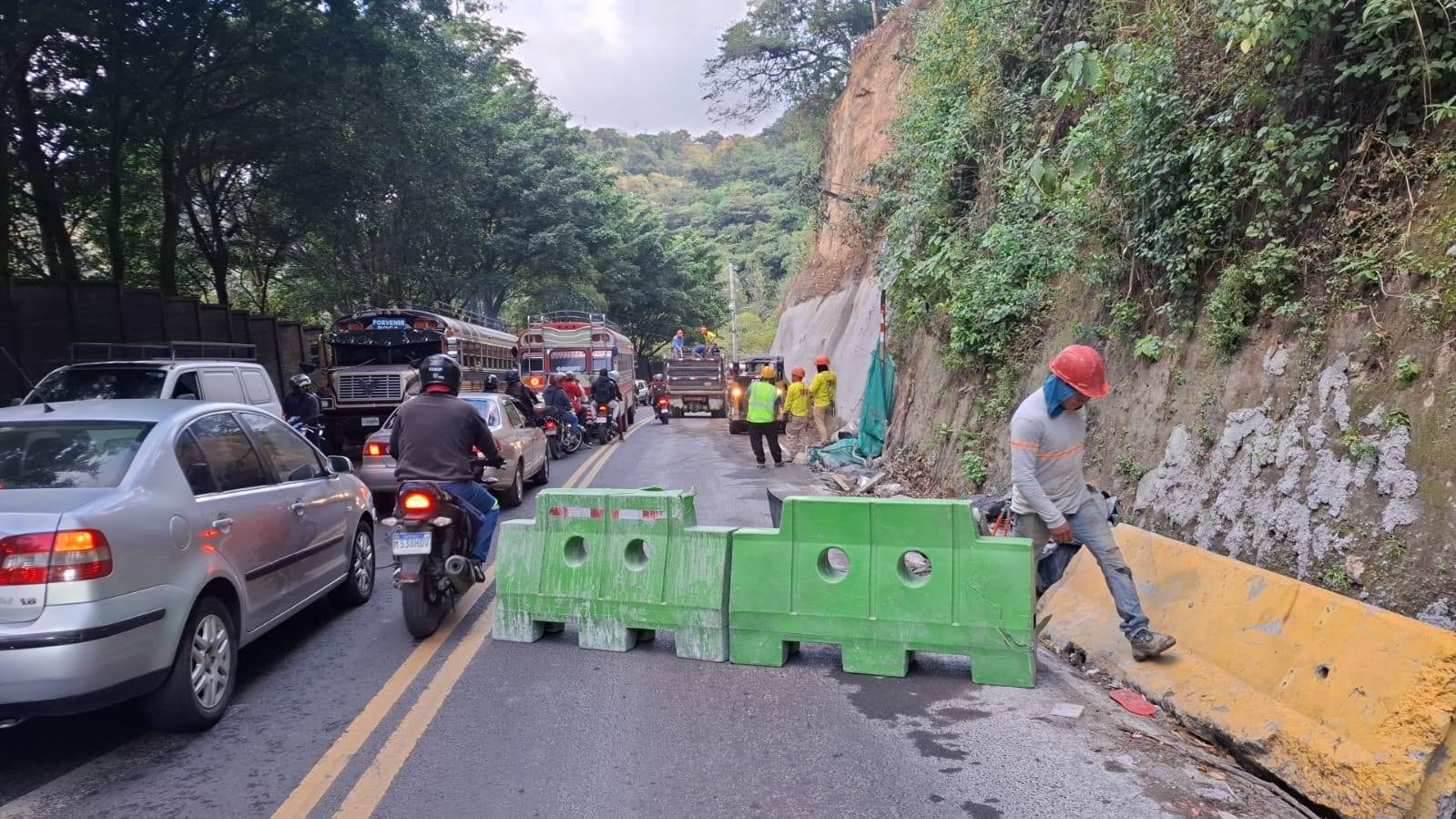 La circulación en el kilómetro 11.5 estará complicada durante enero.