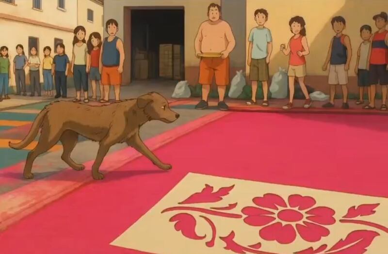 Figuras públicas y paisajes al estilo Ghibli