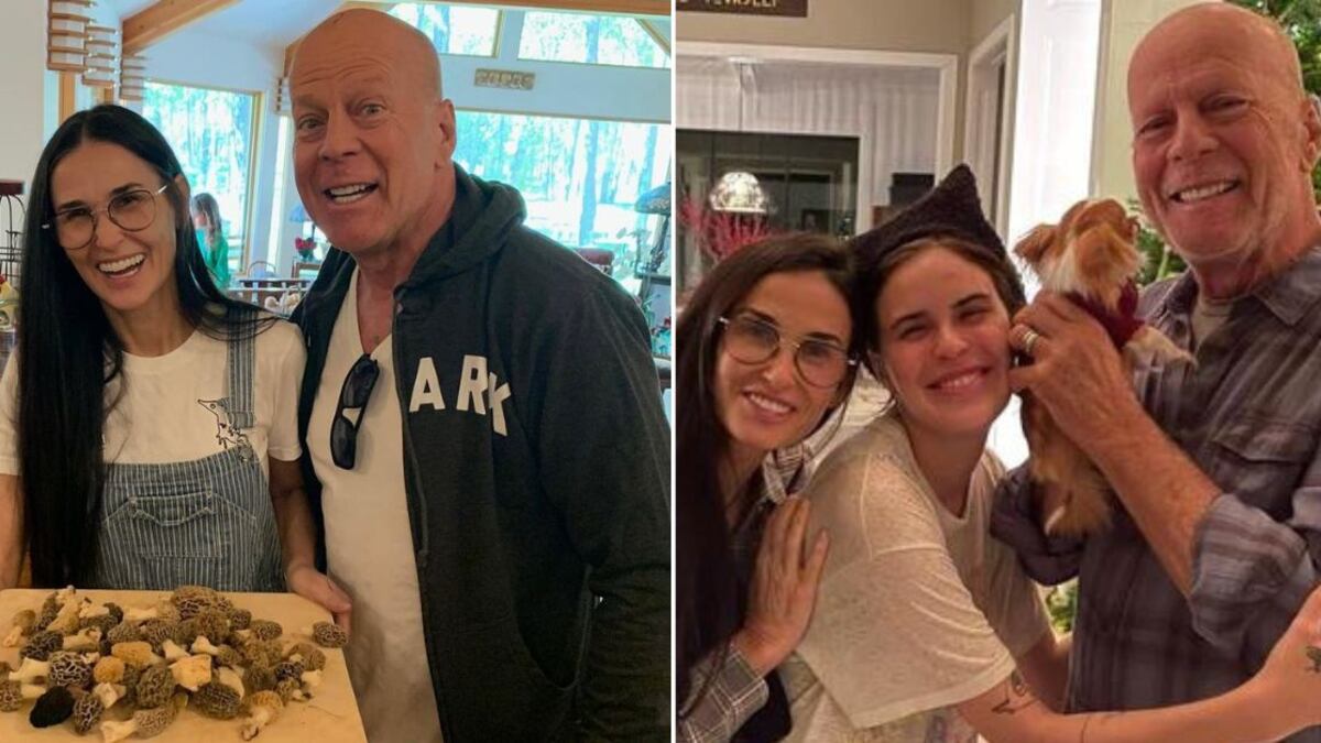 Bruce Willis y Demi Moore enfermedad