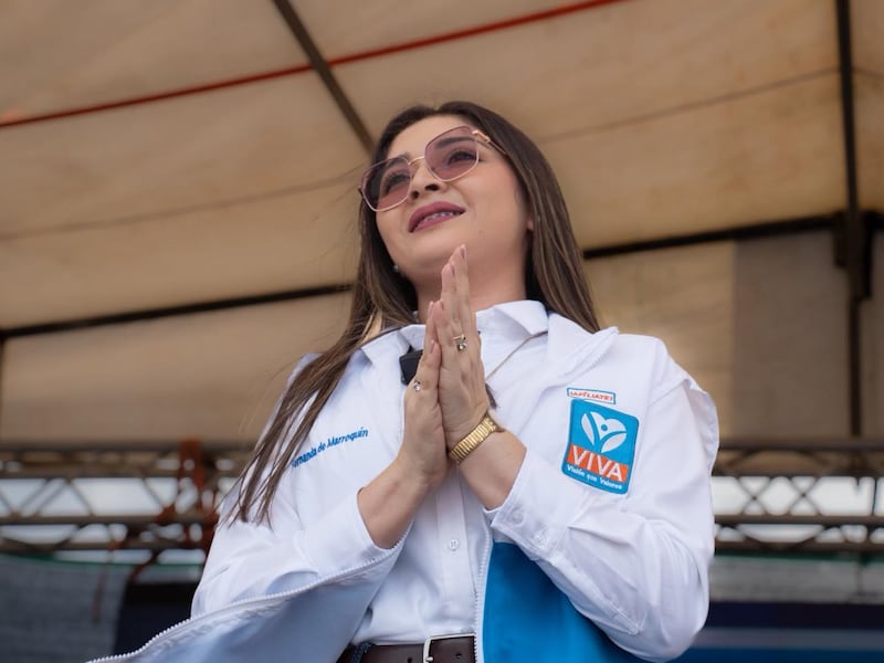 Fernanda de Marroquín, viuda del alcalde de Masagua, se une al partido VIVA